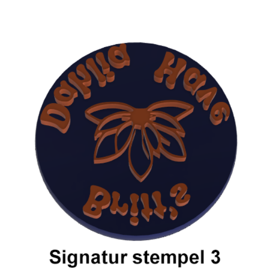 Billede af Signatur Stempel Nr. 1